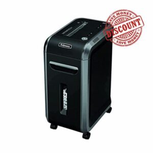 Fellowes Powershred 90S Strip-Cut Deskside Shredder with Silentshred