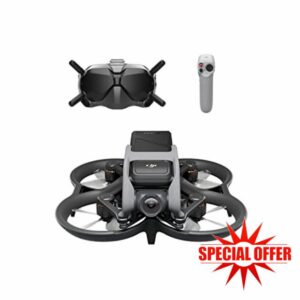 DJI Avata Fly Smart Combo (DJI FPV Goggles V2) - First-Person View Drone UAV Quadcopter with 4K Stabilized Video