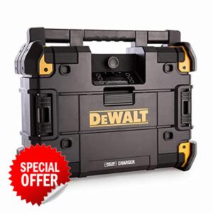 DEWALT DWST1-81079-GB TSTAK Connect Radio and Charger 6 Speakers 45 Watts