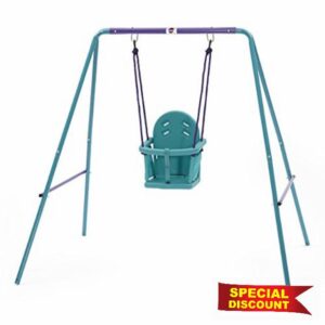 Plum 2 in 1 Metal Garden Swing Se