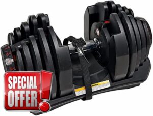 Bowflex Unisex 1090i Single Adjustable Dumbbell