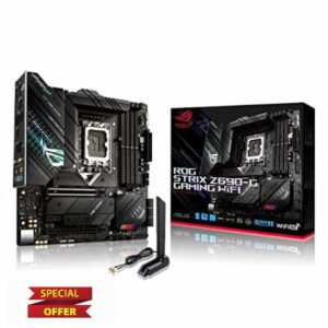 ASUS ROG Strix Z690-G Gaming WiFi Intel LGA 1700 M-ATX/MATX Gaming Motherboard