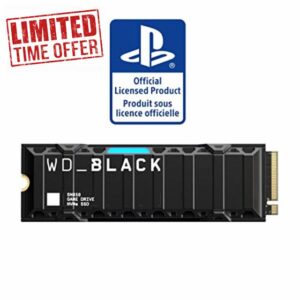 WD_BLACK SN850 1TB NVMe SSD - Officially Licensed for PS5 consoles - up to 7000MB/s