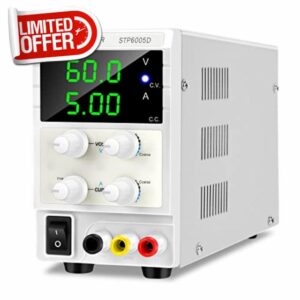Bench Power Supply Variable 0-60V/0-5A Regulated lab DC power supply used for Lab Teaching