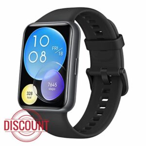 HUAWEI WATCH FIT 2 Smartwatch - Activity Tracker with Heart Rate & Blood Oxygen Monitoring - Long Lasting Battery up to 10 Days - Waterproof Fitness Watch with Multisport Tracker - Midnight Black