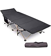 REDCAMP 1/2 Person Foldable Off-Ground Camping Tent, Portable Elevated Tent Cot with Camping Bed,...