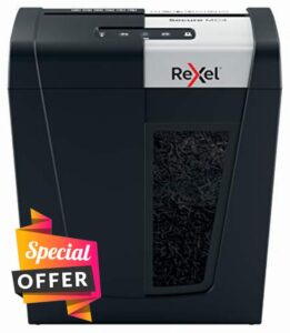 Rexel MC4 Whisper-Shred Micro Cut Paper Shredder