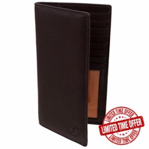 Mala Leather Gentlemen's Tall Wallet RFID 157-5 (Brown)
