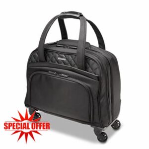 Kensington Laptop Roller Case - Contour 2.0 Executive Balance Laptop Spinner for up to 15.6" Inch Laptops