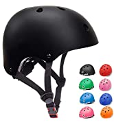 KORIMEFA Kids Helmet Age 3 Toddlers Bike Helmet CE Certified Kids Skateboard Helmet for 3-13 Year...