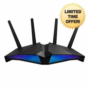 ASUS RT-AX82U 5400 Dual Band + Wi-Fi 6 Gaming Router