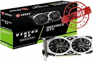 MSI GeForce GTX 1650 D6 VENTUS XS OC Graphics Card '4GB GDDR6