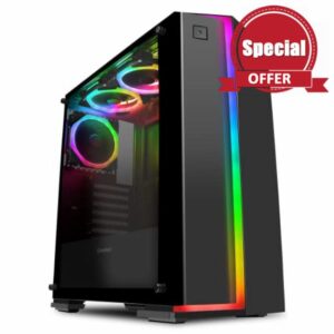 GameMax Starlight Mid-Tower RGB PC Gaming Case