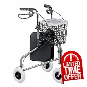 Days Tri Wheel 3-Wheel Walker with Breaks