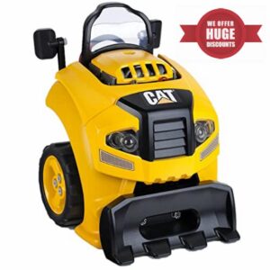 Theo Klein 3206 CAT Truck Engine I Engine Block with Instructive Repair Functions I Battery-Operated Headlights and Horn I Toys for Children Aged 3 and ove