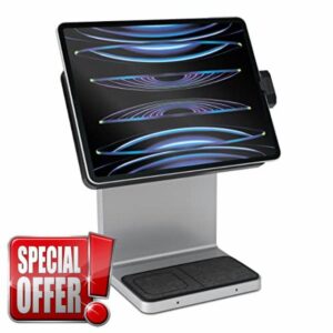 Kensington StudioDock iPad Pro Docking Station Stand - Adjustable Tablet Holder for iPad Pro 12.9 (2018/2020/2022) Magnetic Connection - Rapid iPad