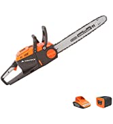 Yard Force 40V 33cm Cordless Grass Trimmer with 2.5Ah Lithium-Ion Battery and Charger - Part of G...