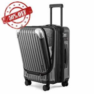 LEVEL8 Lightweight Carry-on Suitcase 20-Inch