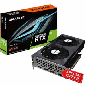 Gigabyte GeForce RTX 3050 EAGLE OC 8GB Graphics Card GV-N3050EAGLE OC-8GD