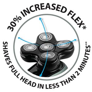 Cordless Bald Head Shaver with Pop-Trimmer