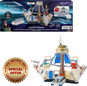 Disney and Pixar Lightyear Ultimate Star Command Base Interactive Playset
