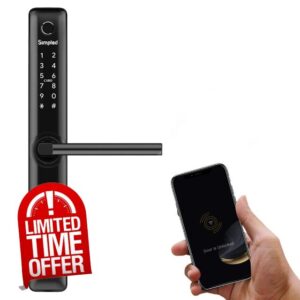 Simpled Weatherproof Smart Lock Touch