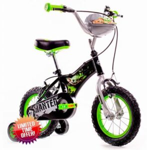 Huffy Star Wars Grogu 12 Inch Kids Bike Mandalorian The Child Baby Yoda For Kids 3-5 Years Old