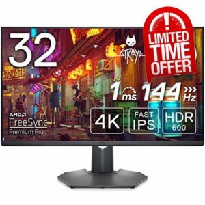 Dell G3223Q 32 Inch 4K UHD (3840x2160) Gaming Monitor