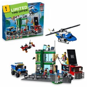 LEGO 60317 City Police Chase at the Bank with Helicopter