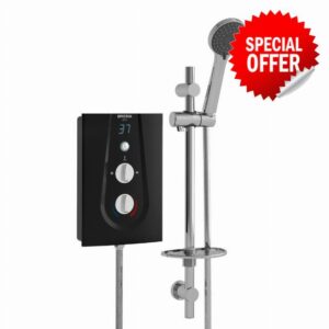 Bristan GLE395 B 9.5 kW Glee 3 Electric Shower - Black            [Energy Class A]