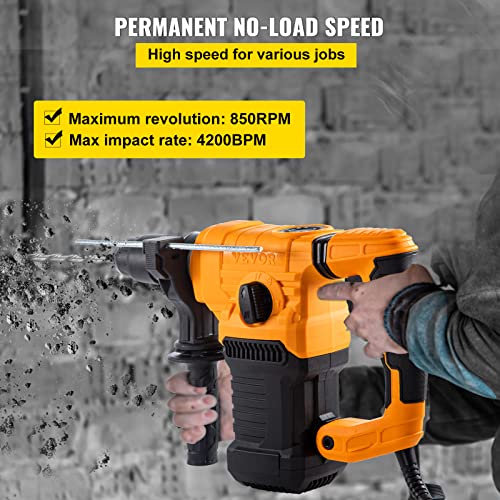 4-Mode Combination Rotary Hammer