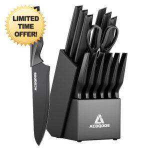 Knife Set with Block