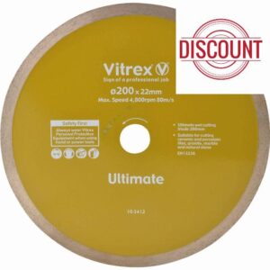 Vitrex VIT103412 200mm Ultimate Diamond Blade