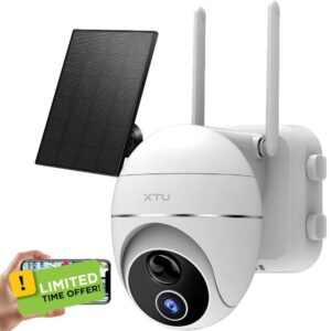 XTU 360° Wireless PTZ Security Camera Outdoor