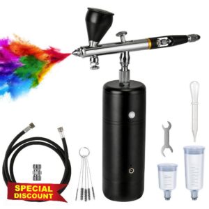 Airbrush kit with Compressor