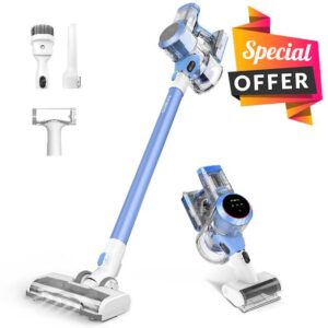 Tineco Cordless Vacuum Cleaner 4-in -1 Handheld Stick Vacuum 22Kpa Power Suction with Smart Digital Display Lightweight for Multi-Surface Cleaning Pet Hair