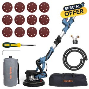 Drywall Sander Handife 7A 800W Electric Foldable Wall Sander