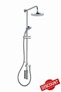 Mira Showers 1.1660.015 Miniluxe Exposed Rigid with Diverter (ERD) and Mixer Shower with Diverter - Chrome