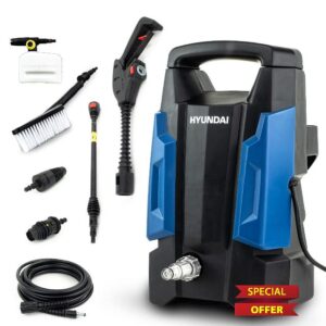 Hyundai 1700W 1740psi / 120Bar Electric Pressure Washer