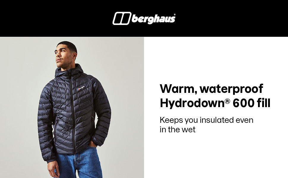 Warm, waterproof Hydrodown