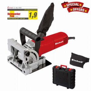 Einhell TC-BJ 900 Biscuit Jointer | 860W Plate Joiner With 100mm Mini Circular Saw Cutter