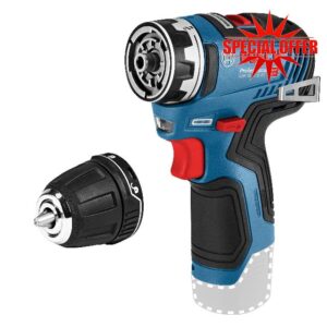 Bosch Professional 12V GSR 12V-35 FC Cordless Drill/Driver (with GFA 12-B Drill Chuck Adapter
