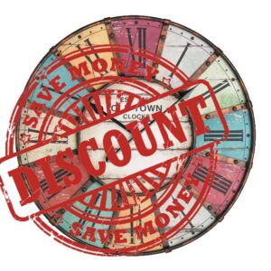 TFA Vintage Style Wall Clock