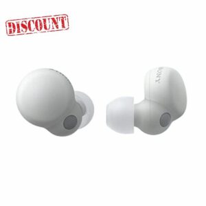 Sony LinkBuds S Truly Wireless Noise Cancelling Headphones - Multipoint connection - Ultra light for All-day Comfort with Crystal clear call quality - Up to 20 hours battery life - White