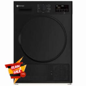 White Knight DAB96V8B Condenser Dryer 8Kg - Black            [Energy Class B]