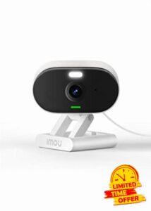 Imou Outdoor Indoor Security Camera with 20m Color Night Vision