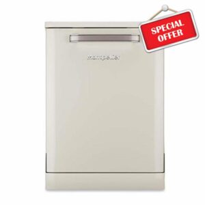 Montpellier 13 Place Settings Freestanding Dishwasher - Cream            [Energy Class E]
