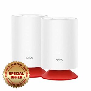 TP-Link Deco Voice X20 AX1800 Whole Home Mesh Wi-Fi 6 System with Alexa Built-In