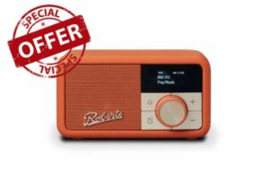 Roberts Revival Petite Pop Orange Digital Radio