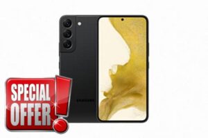 Samsung Galaxy S22 5G Mobile Phone 128GB SIM Free Android Smartphone Phantom Black